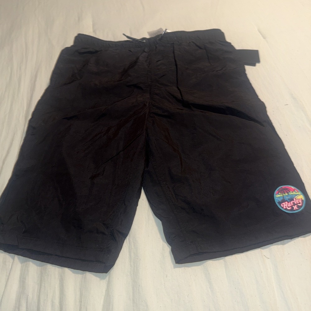 Hurley Boys Kids Swim Trunks Size XL Black